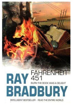 Книга "Fahrenheit 451 / 451 градус за Фаренгейтом" - Ray Bradbury / Рэй Брэдбери (На английском языке) ANHG00038 фото