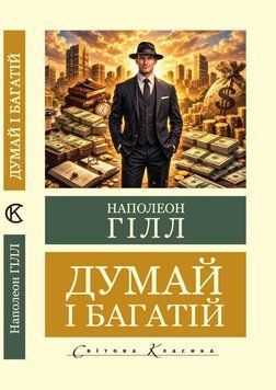 Думай і багатій - Наполеон Гілл (Світова класика, Українською мовою) UAN00030 фото