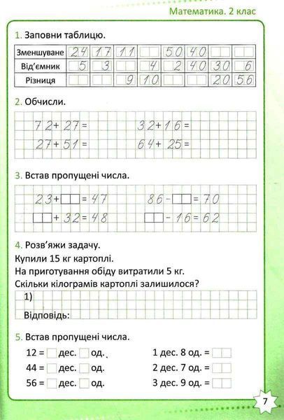 Репетитор. Математика. 2 класс. НУШ - Шевченко К. TOR0049 фото